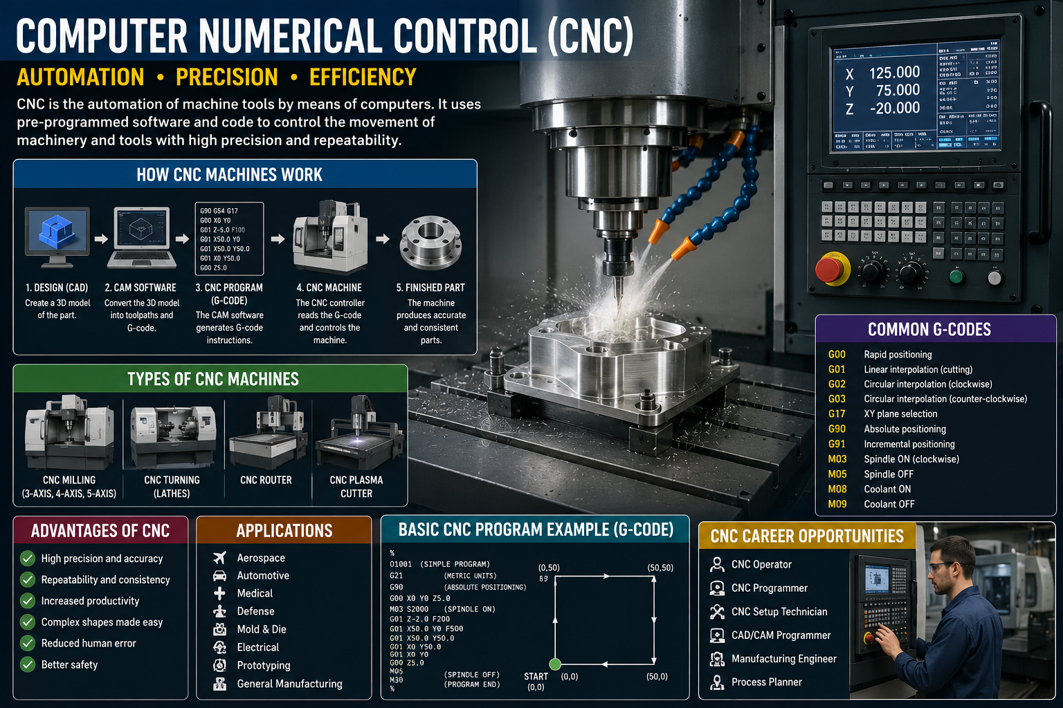 Computer Numerical Control (CNC) Guide 2026